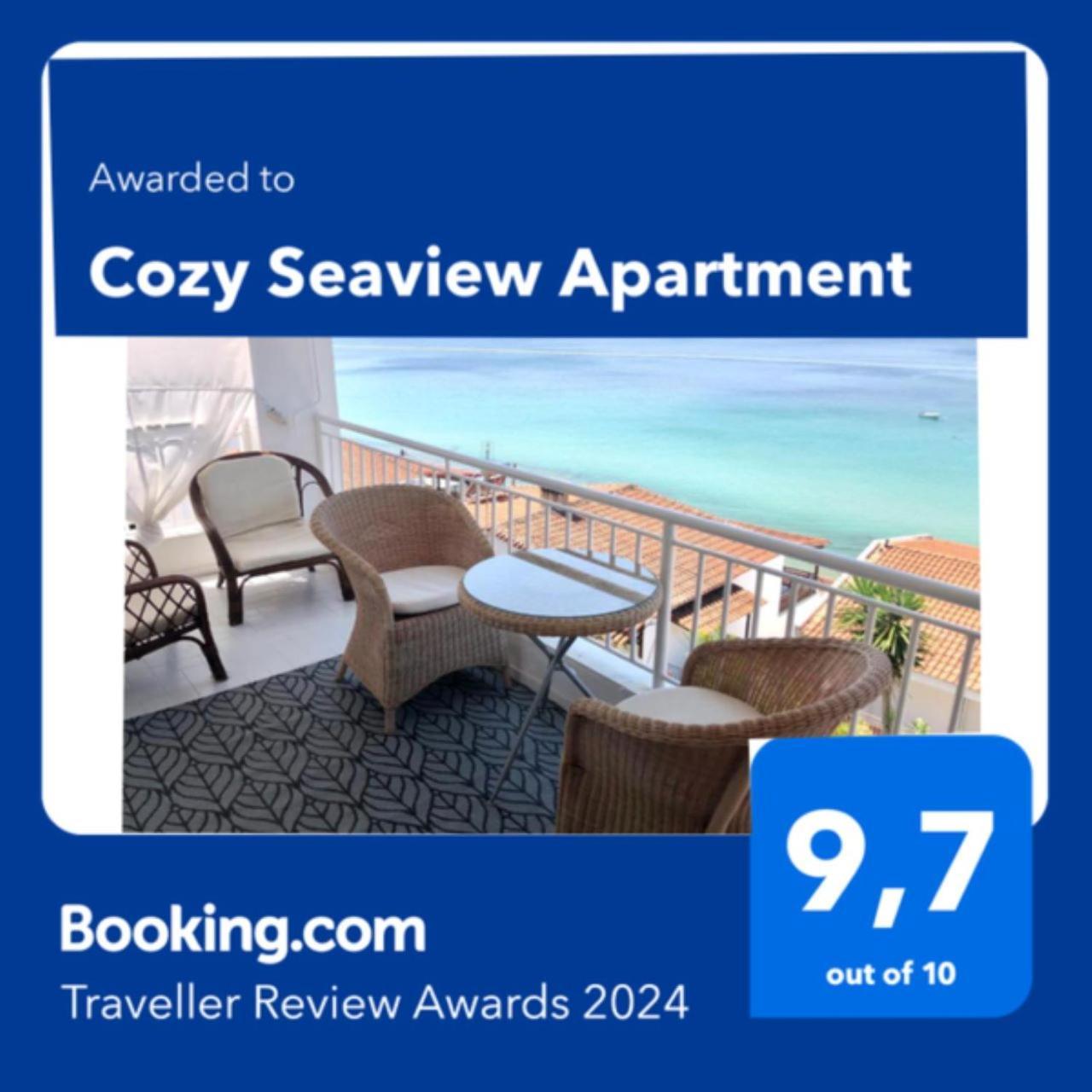 Cozy Seaview Apartment Siviri Exterior foto