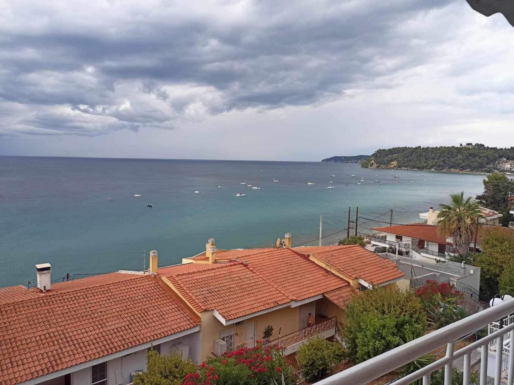 Cozy Seaview Apartment Siviri Exterior foto